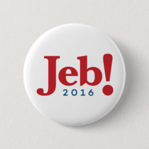 Macaron Rond 5 Cm Bouton de campagne de Jeb Bush 2016 - 2,25" rond