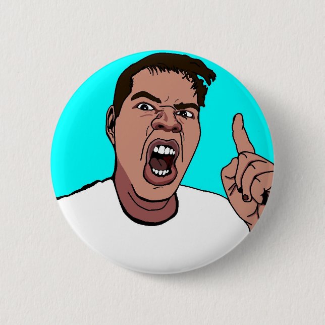 Macaron Rond 5 Cm bouton de canal de demande (Devant)