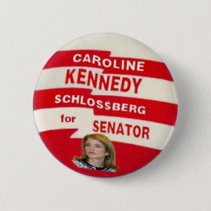 Macaron Rond 5 Cm Bouton de Caroline Kennedy Schlossberg