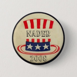 Macaron Rond 5 Cm Bouton de casquette supérieur d'Oncle Sam de Nade