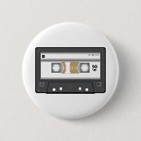 Bouton de cassette audio