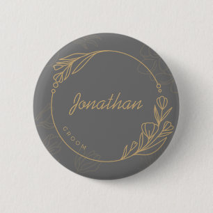 Macaron Rond 5 Cm Bouton de chambre simple personnalisé