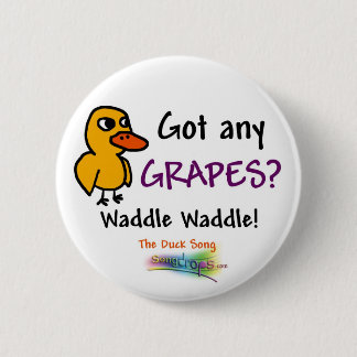 Macaron Rond 5 Cm Bouton de chanson de canard