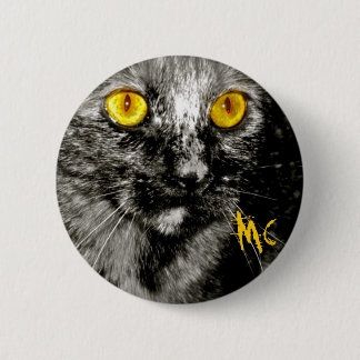 Macaron Rond 5 Cm Bouton de chat de singe