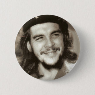 Macaron Rond 5 Cm Bouton de Che Guevara