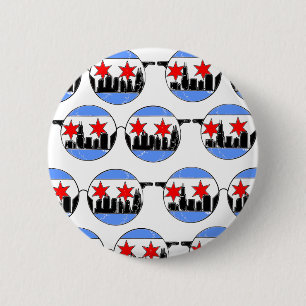 Macaron Rond 5 Cm bouton de chicaGOggles