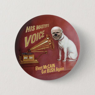 Macaron Rond 5 Cm Bouton de chien de McCain
