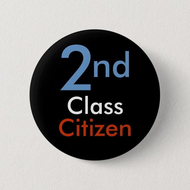 Macaron Rond 5 Cm Bouton de citoyen de deuxième classe (Devant)