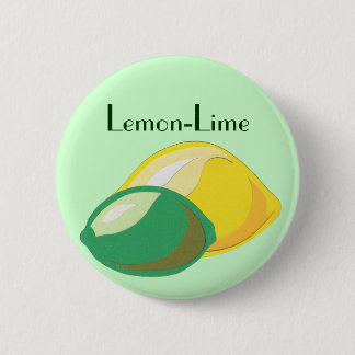 Macaron Rond 5 Cm Bouton de Citron-Chaux