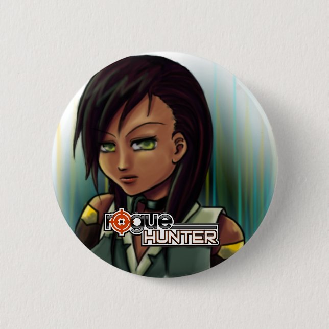 Macaron Rond 5 Cm Bouton de CJ Manga (Devant)