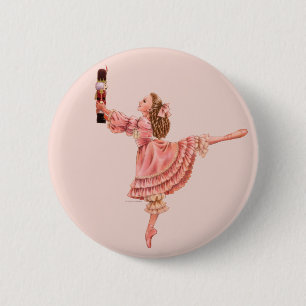 Macaron Rond 5 Cm Bouton de Clara