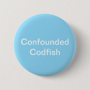 Macaron Rond 5 Cm Bouton de codfish
