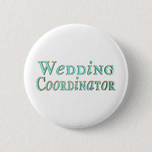Macaron Rond 5 Cm Bouton de coordonnateur de mariage