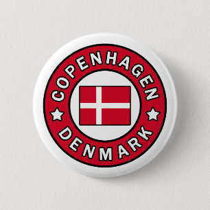 Macaron Rond 5 Cm Bouton de Copenhague Danemark