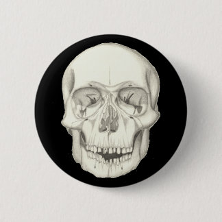 Macaron Rond 5 Cm Bouton de crâne
