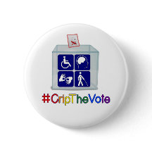 bouton de #CripTheVote, 2 1/4-inch, ronds