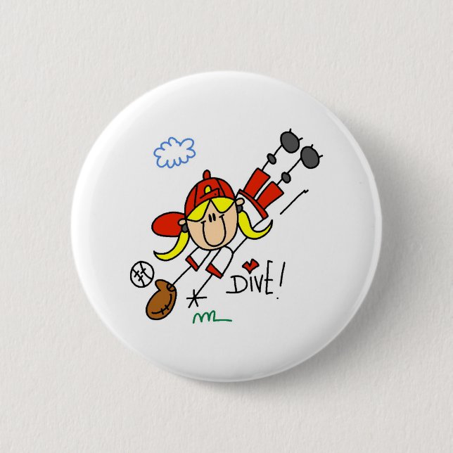 Macaron Rond 5 Cm Bouton de crochet de plongée (Devant)