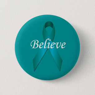 Macaron Rond 5 Cm Bouton de croyance du ruban de sensibilisation tur