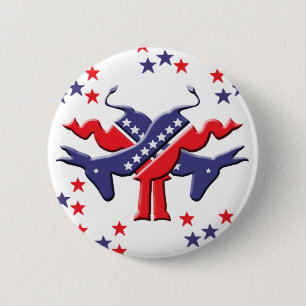 Macaron Rond 5 Cm Bouton de cueillette des ânes