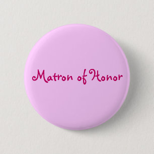 Macaron Rond 5 Cm Bouton de dame de honneur