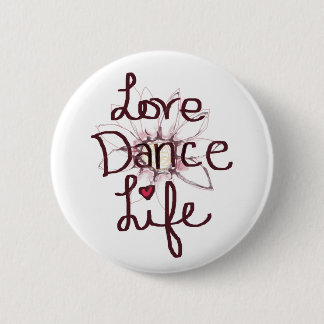 Macaron Rond 5 Cm Bouton de danse d'amour