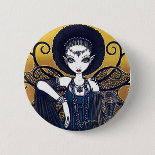 Macaron Rond 5 Cm Bouton de déesse de Cleo Feary