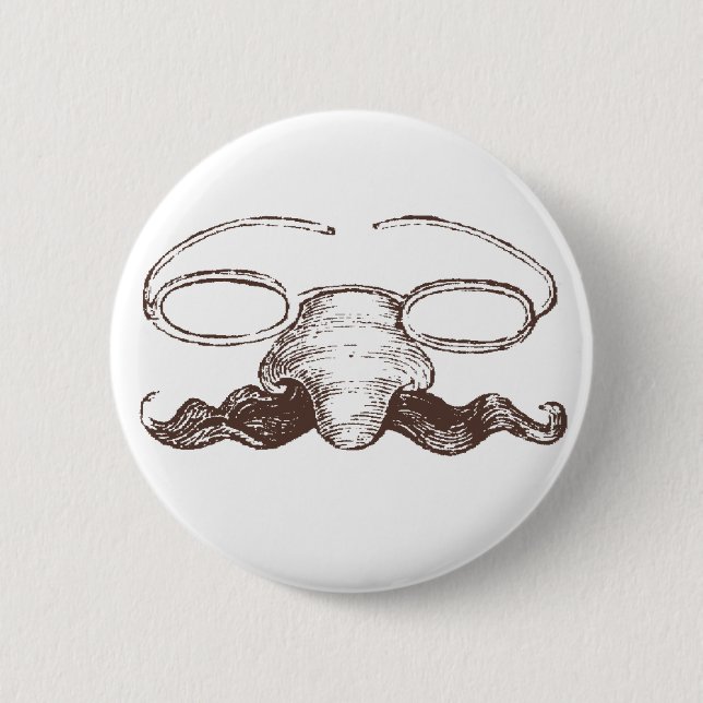 Macaron Rond 5 Cm Bouton de déguisement d'Halloween (Devant)