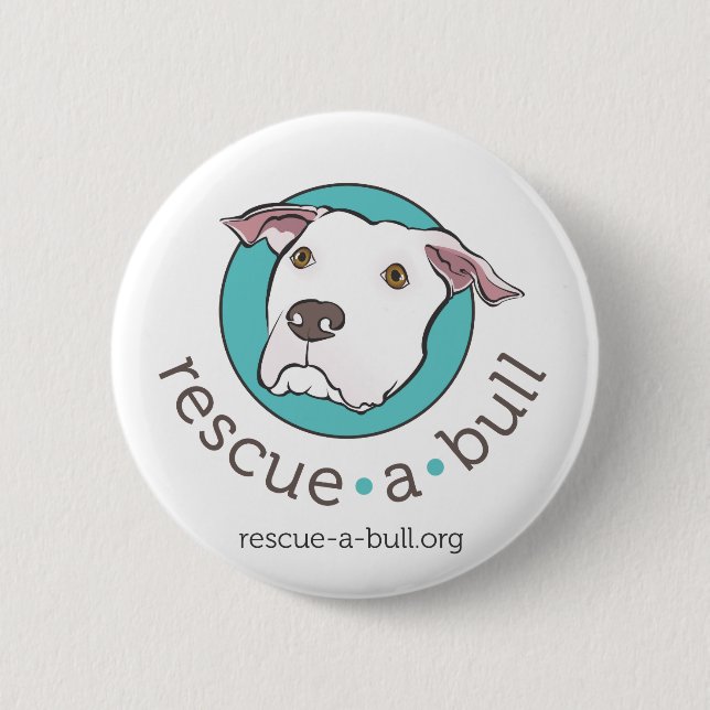 Macaron Rond 5 Cm bouton de délivrance-un-taureau (Devant)