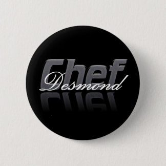 Macaron Rond 5 Cm Bouton de Desmond de chef