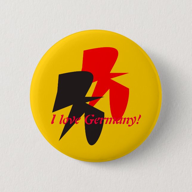 Macaron Rond 5 Cm Bouton de deux oiseaux de vol (Devant)