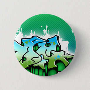 Macaron Rond 5 Cm Bouton de dg WildStyle
