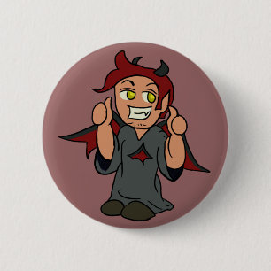 Macaron Rond 5 Cm Bouton de diable d'épaule