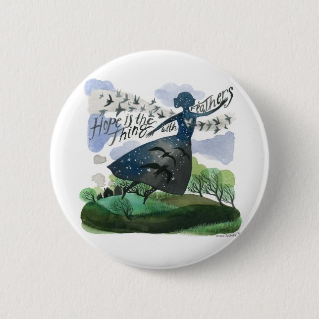 Macaron Rond 5 Cm Bouton de Diana Sudyka (Devant)