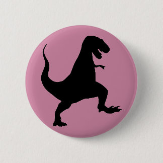 Macaron Rond 5 Cm Bouton de dinosaure de T-Rex