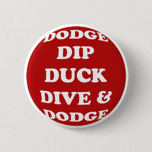Macaron Rond 5 Cm Bouton de Dodgeball