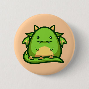 Macaron Rond 5 Cm Bouton de dragon de chabots