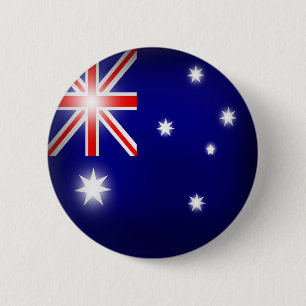 Macaron Rond 5 Cm Bouton de drapeau de l'Australie