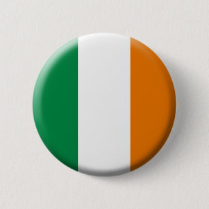 Macaron Rond 5 Cm Bouton de drapeau de l'Irlande