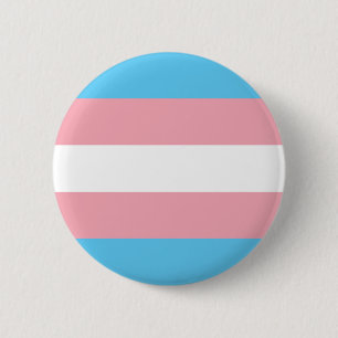Macaron Rond 5 Cm Bouton de drapeau de transsexuel -
