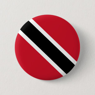 Macaron Rond 5 Cm Bouton de drapeau du Trinidad-et-Tobago