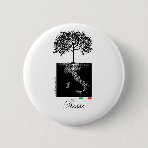 Macaron Rond 5 Cm Bouton de Famiglia Italiana