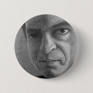 Macaron Rond 5 Cm Bouton de fan de Johnny Cash
