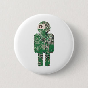 Macaron Rond 5 Cm Bouton de Fatherboard