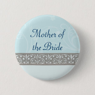Macaron Rond 5 Cm Bouton de fête de la mariée de la frise décorative