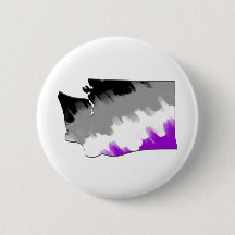 Bouton de fierté d'as de Washington