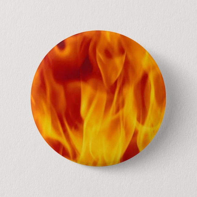 Macaron Rond 5 Cm Bouton de flamme (Devant)