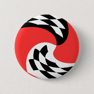 Macaron Rond 5 Cm bouton de Frued des années 70