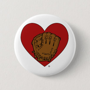 Macaron Rond 5 Cm Bouton de gant d'amour