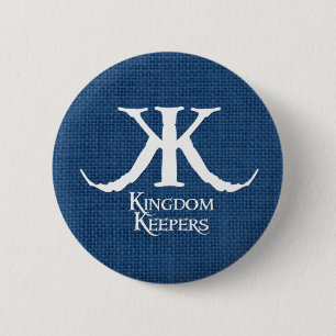 Macaron Rond 5 Cm Bouton de gardiens de royaume de logo de KK