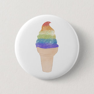 Macaron Rond 5 Cm Bouton de gay pride